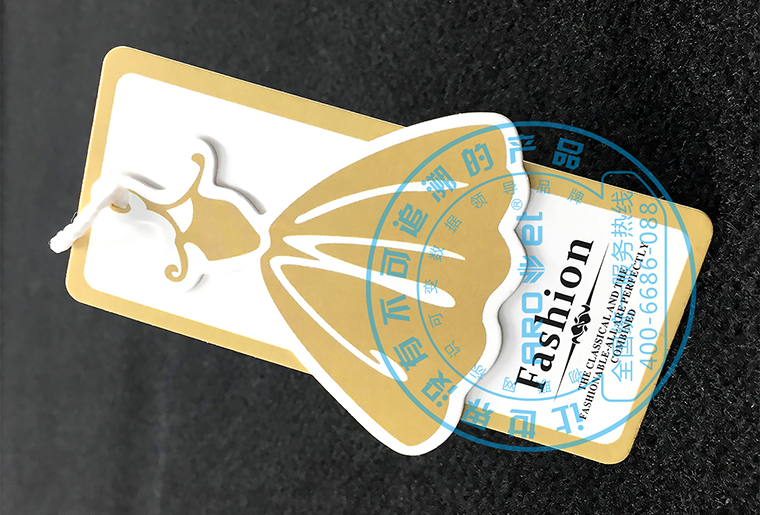 抖圈彩色吊牌uv喷码机在吊牌上的应用